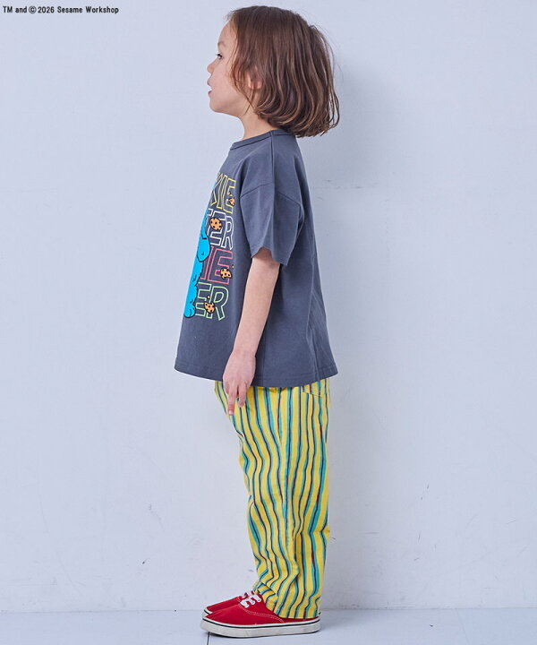 🇯🇵預訂 日本直送🇯🇵芝麻街三色人物印花短袖T恤