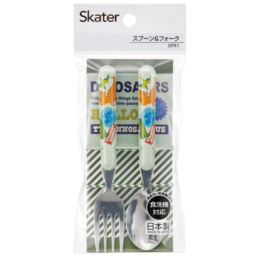 SKATER 兒童叉羹 (DINOSAUR)