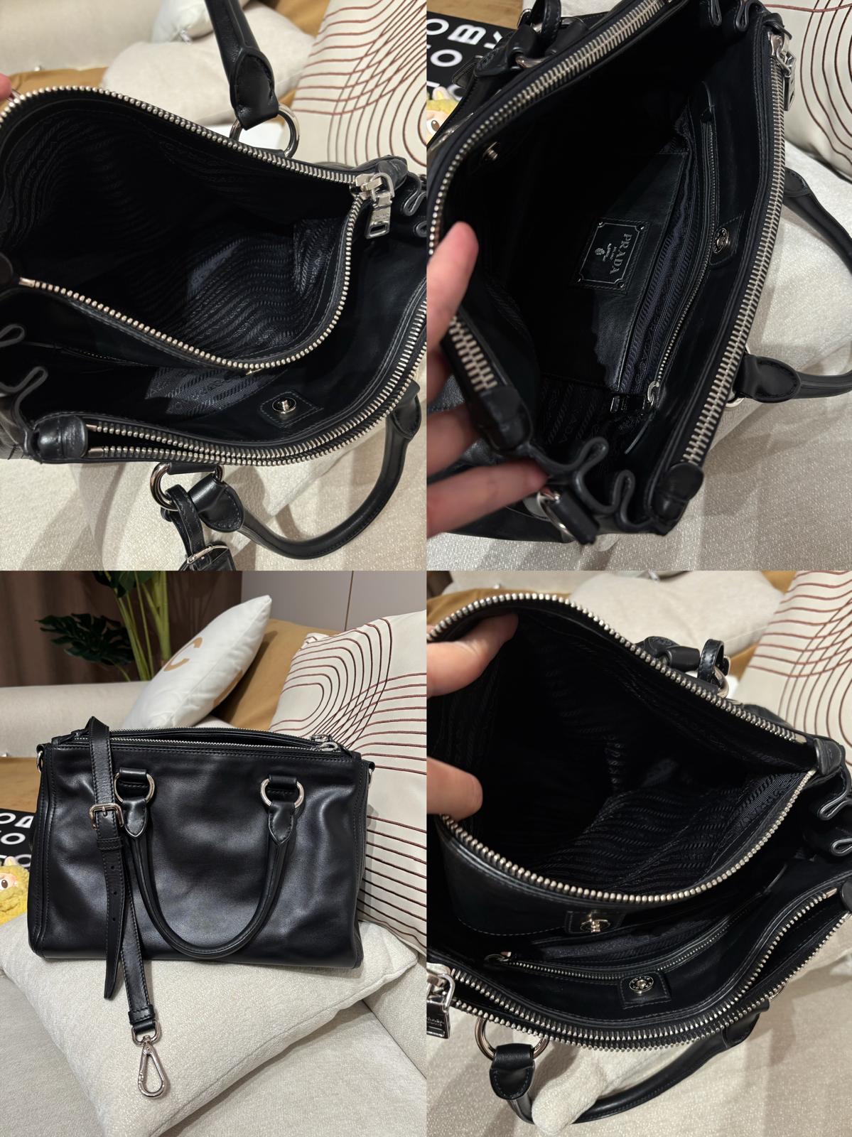 Prada 2Way Bag Calfksin 100%Authentic, 95%New ✅Dust bag