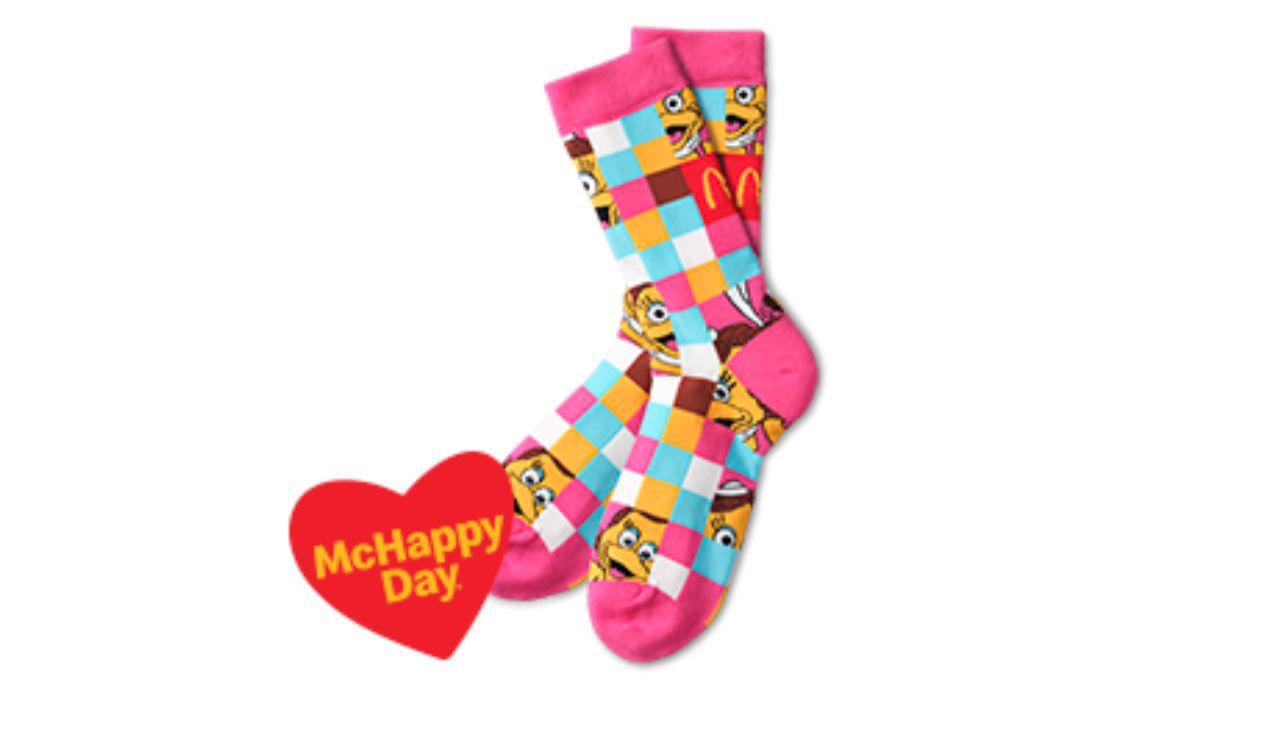 C-2604-加拿大Mcdonalds 2026慈善襪 -5月中到貨