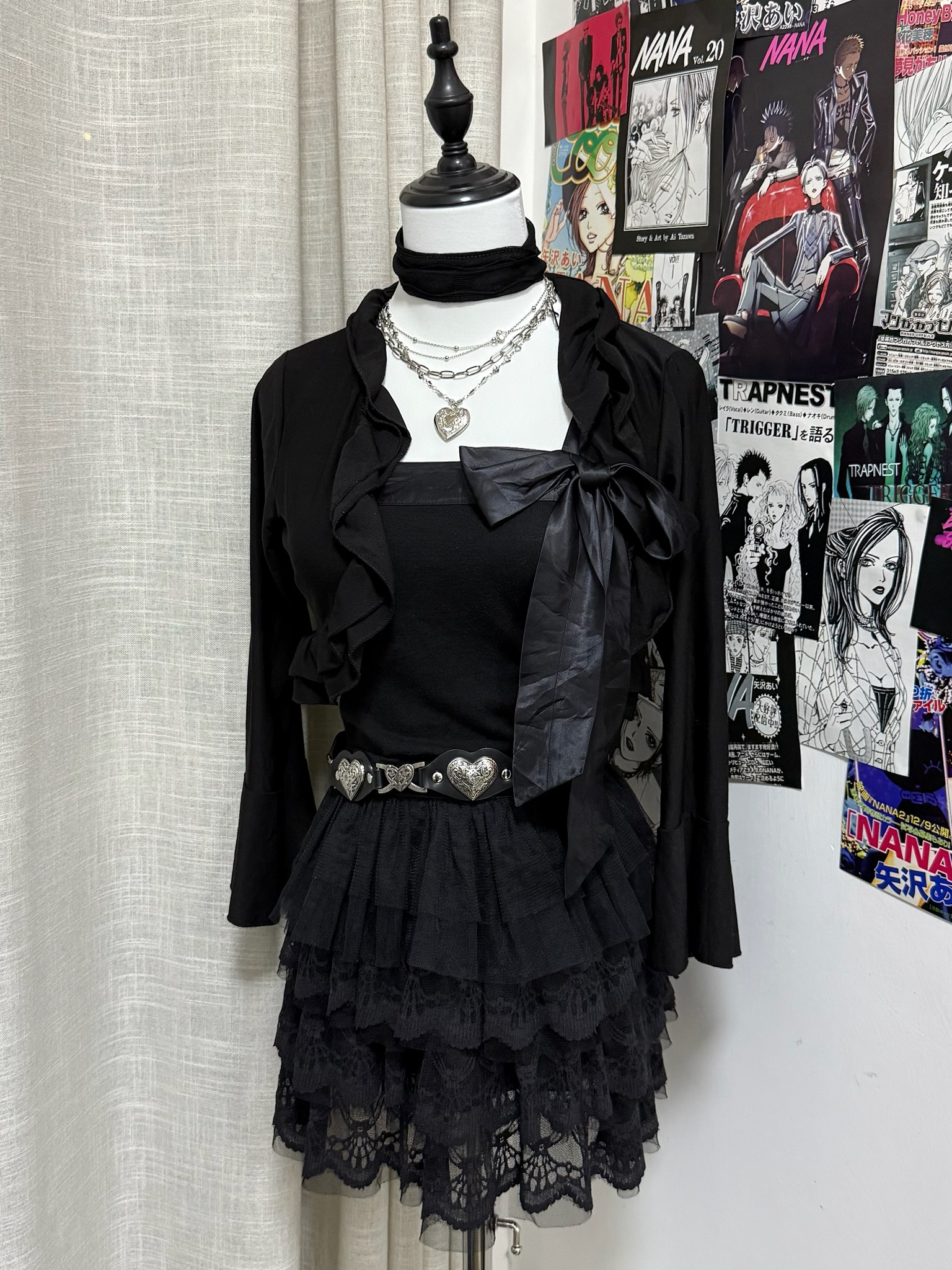 Coquette Gothic Nana 2p Top