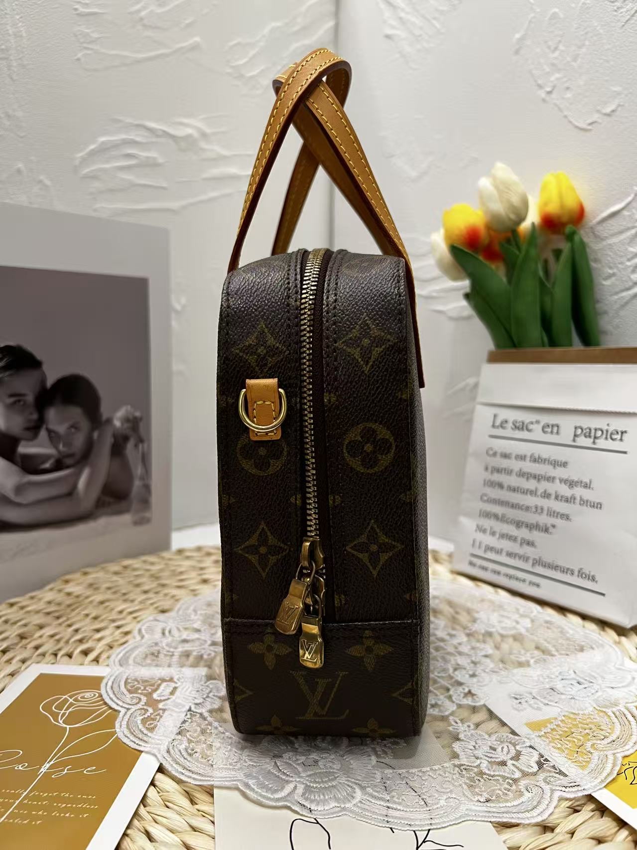 Louis Vuitton Monogram Spontini Bag（豆腐包）