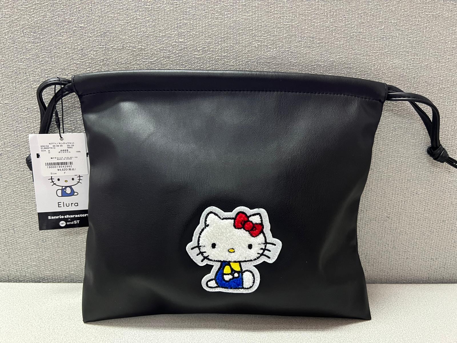 🎌日本直送🎌 Hello Kitty 限定款 束口袋可上肩側孭