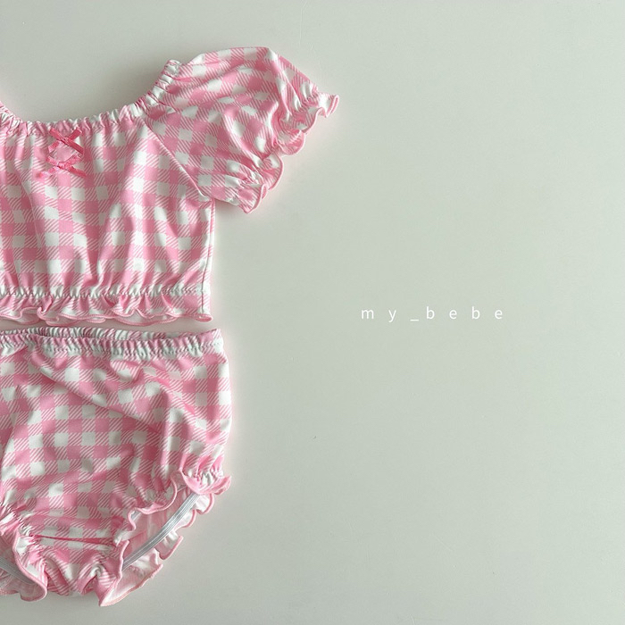 🇰🇷mybebe 泳衣+帽