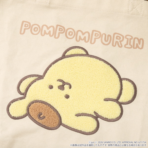 日本預訂📍日本插畫家x布甸狗可愛小寶寶系列 - Tote Bag 2026年12月中旬出貨