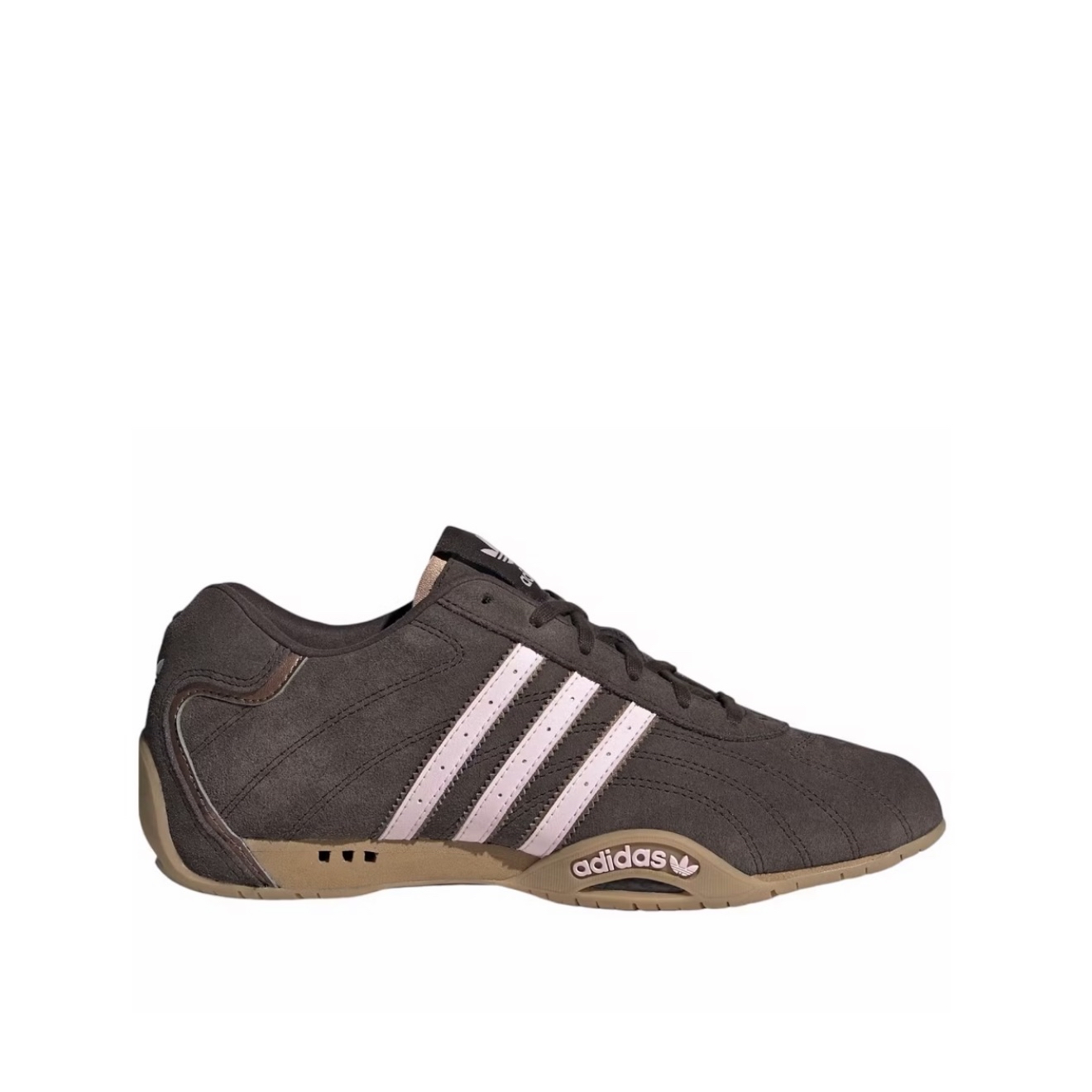 JR8867 Adidas Adiracer Lo Dark Brown Clear Pink Gum JR8867