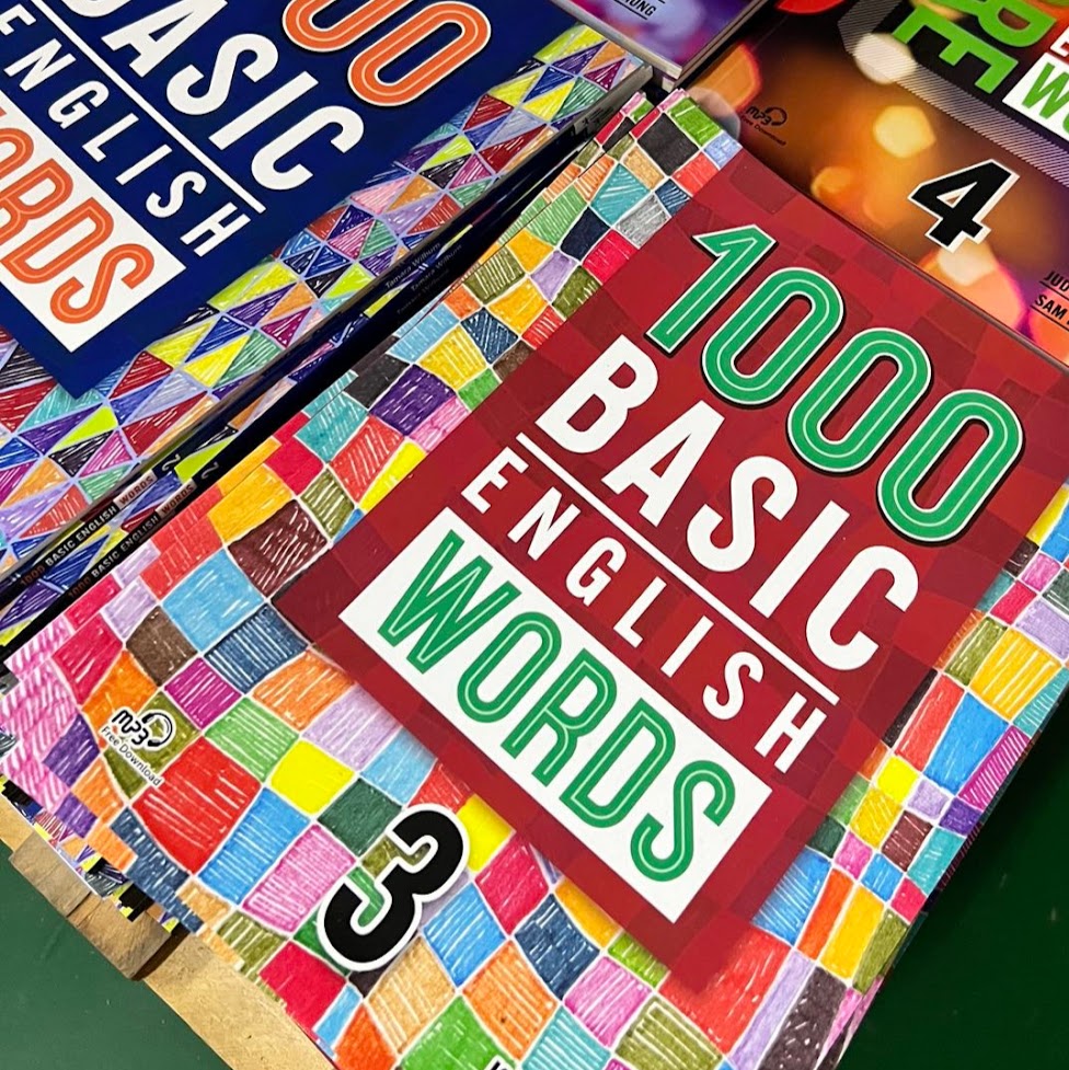 1000 basic English words 4 books | 小學中高年級｜ B180
