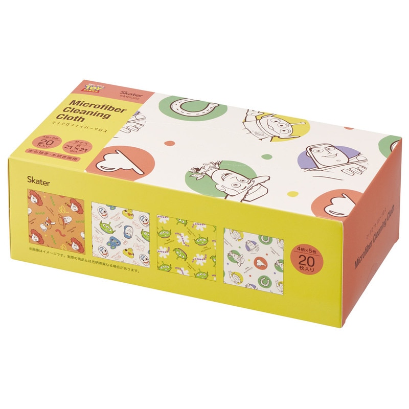 🆕【⭐訂購⭐】  日本直送🌀#Skater #Disney 超細纖維抹布(20 片裝)［3款選］🌀[ELCD-0226][260425]