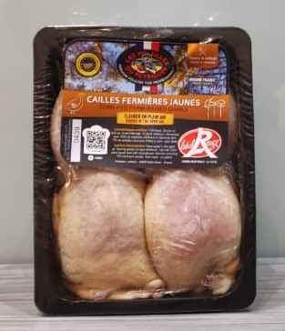 <3/3 - 9/3 購物優惠> Frozen French Quail (oven-ready)  急凍法國原隻鵪鶉  