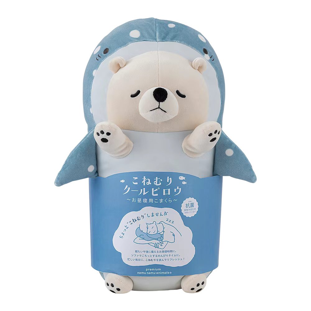 日本直送 nemu nemu 涼爽動物抱枕 Cool Pillow