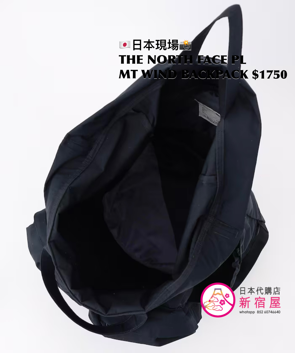THE NORTH FACE PURPLE LABEL MOUNTAIN WIND BACKPACK 