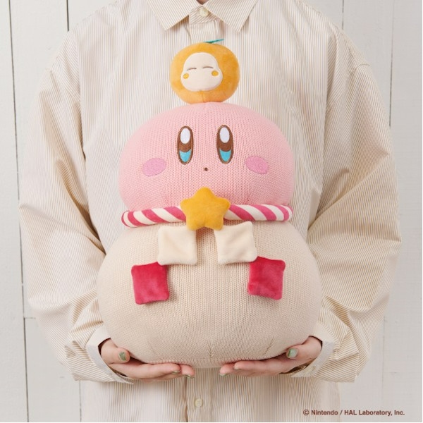 🌸 【預訂】Kirby 針織餅鏡公仔 - 星之卡比 新品