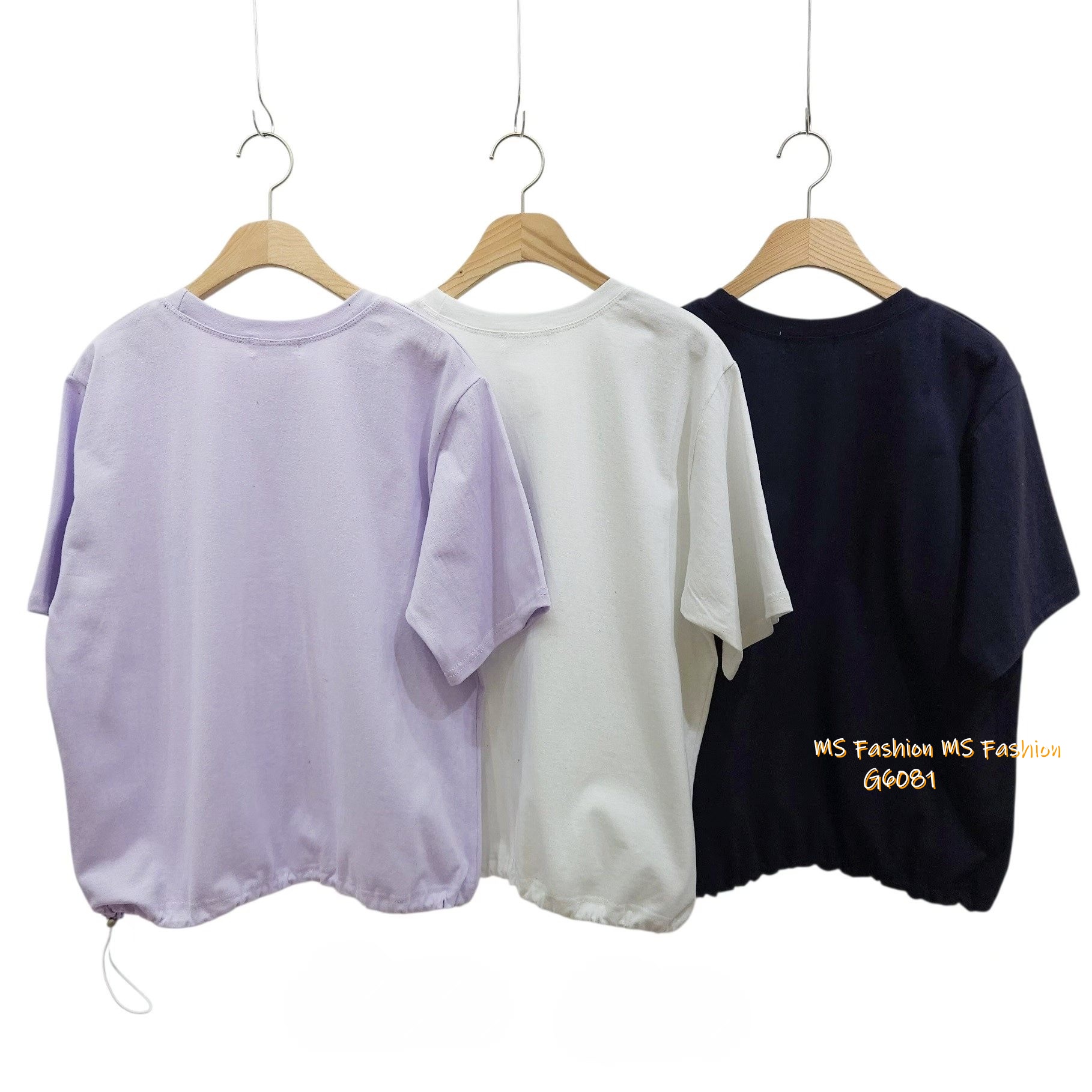 G6081 韓國🇰🇷靚色心型花花圖案top