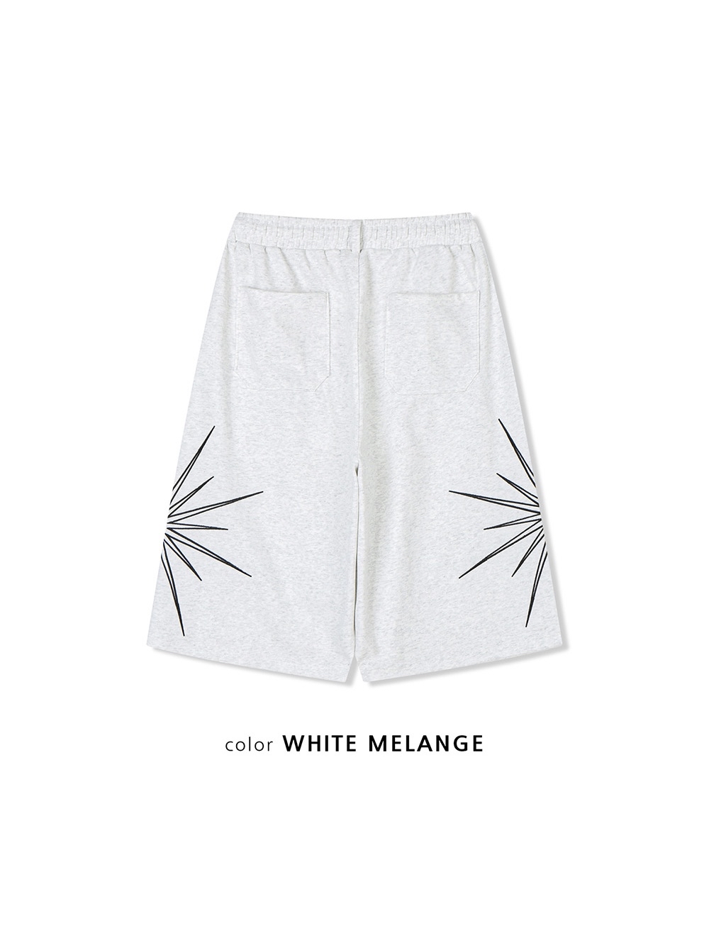 Graphic Star Bermuda Shorts