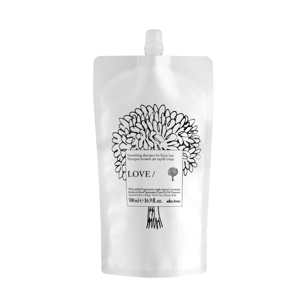 Davines LOVE SMOOTHING Shampoo Refill 柔順洗髮露補充裝 500ml 