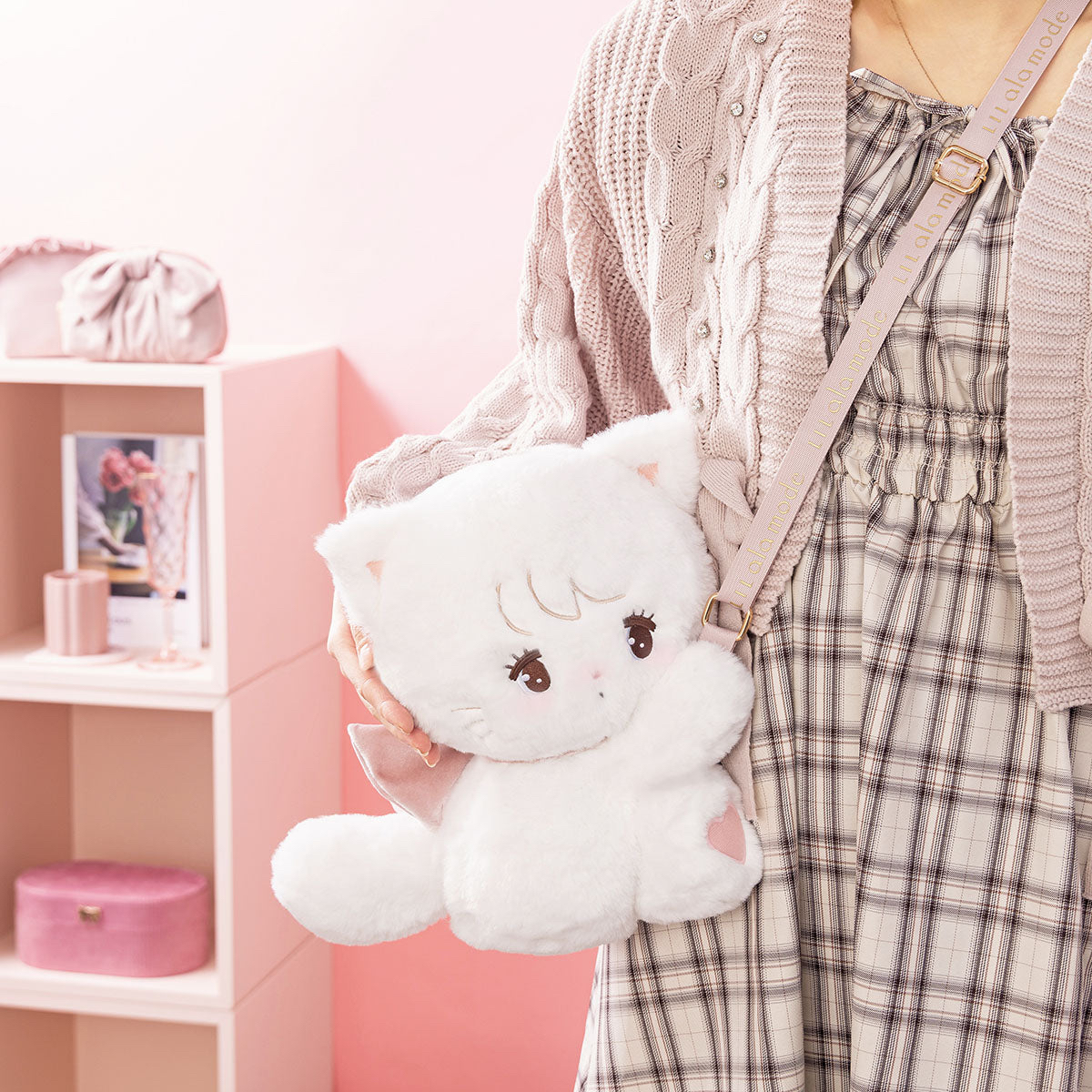 🎀【預訂】Lil ala mode 可愛 Mousse 單肩包 