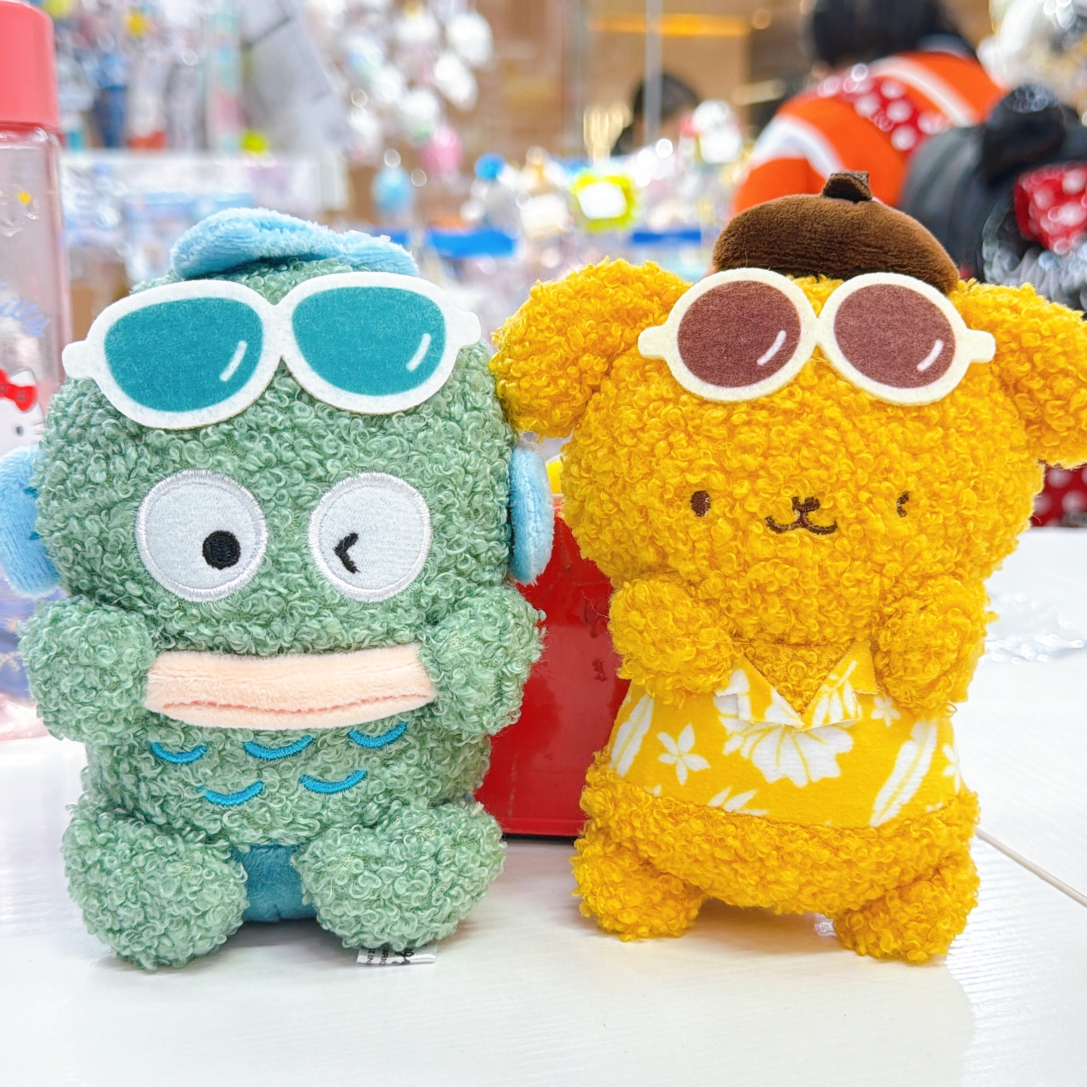 日本直送日本限定版黑皮布甸狗水怪新系列公仔掛飾 ccc