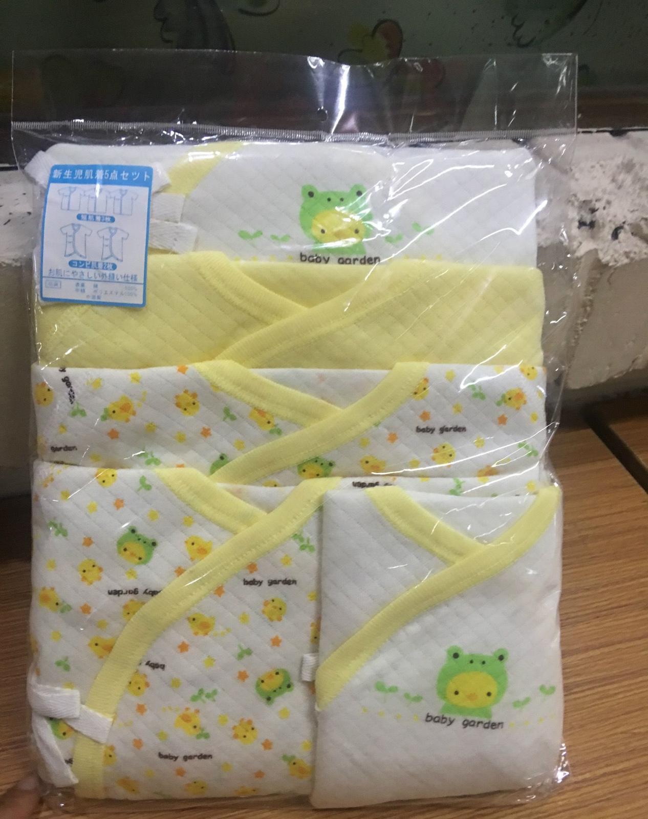 日系西松秋冬空氣層棉初生嬰兒系列