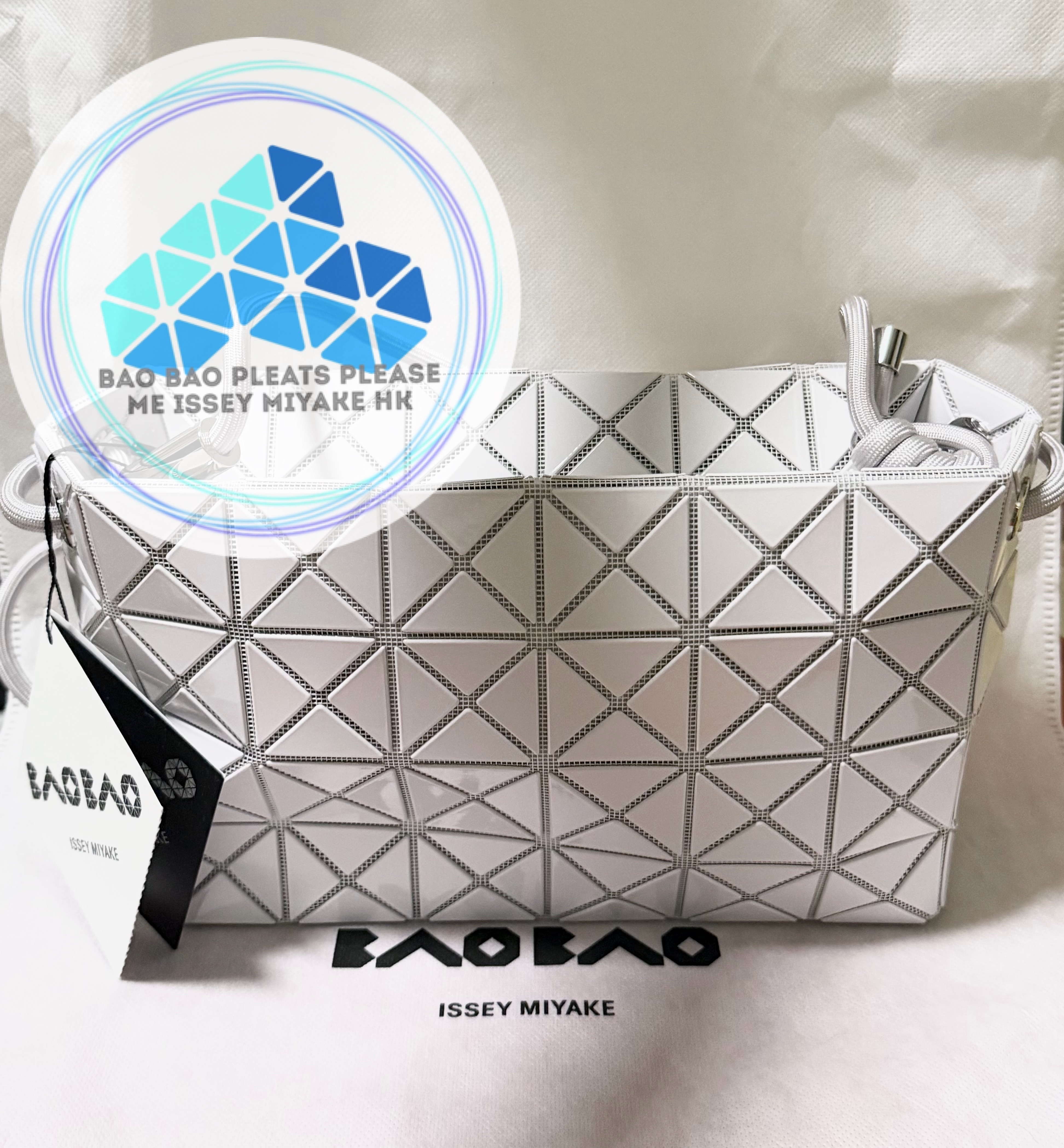  BAO BAO LOOP ONE-TONE長方箱型拉鍊斜孭袋crossbody bag