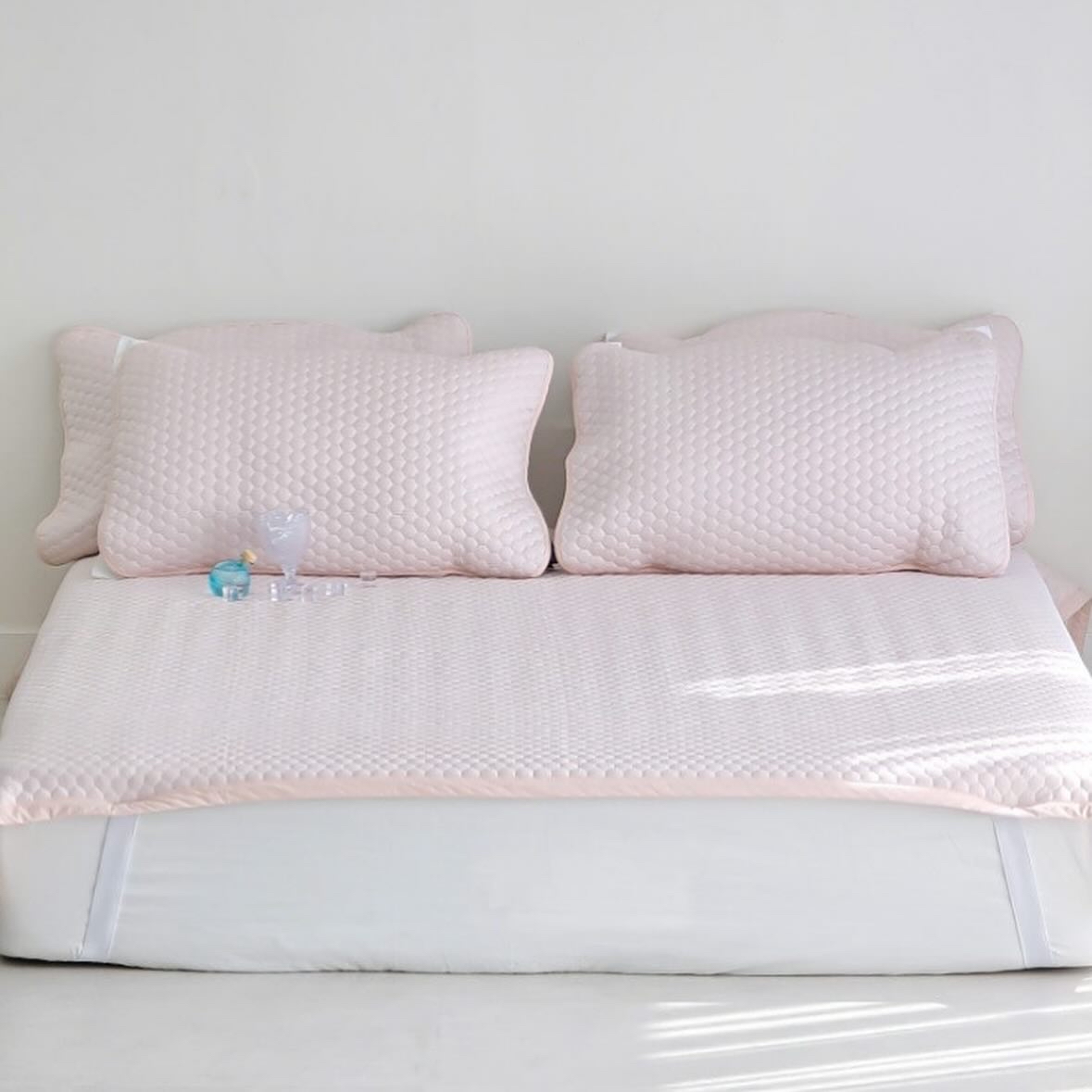 韓國製純色涼感床墊