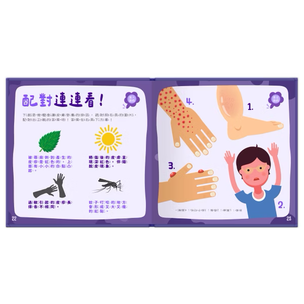 【點讀版】身體又來了！皮膚為什麼會很癢？（內附：配對遊戲）