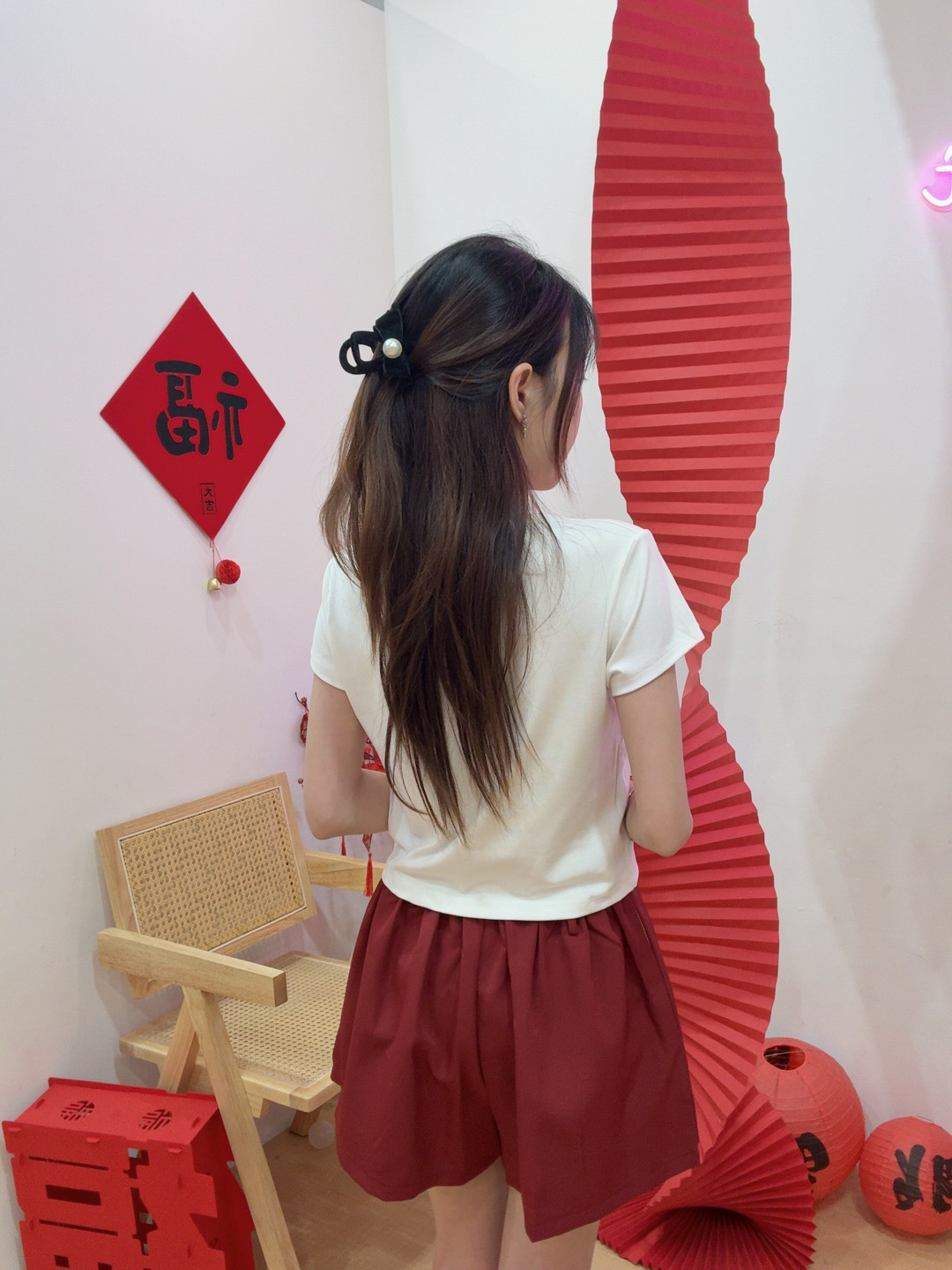 新中式立领盘扣纯棉短上衣 R2958