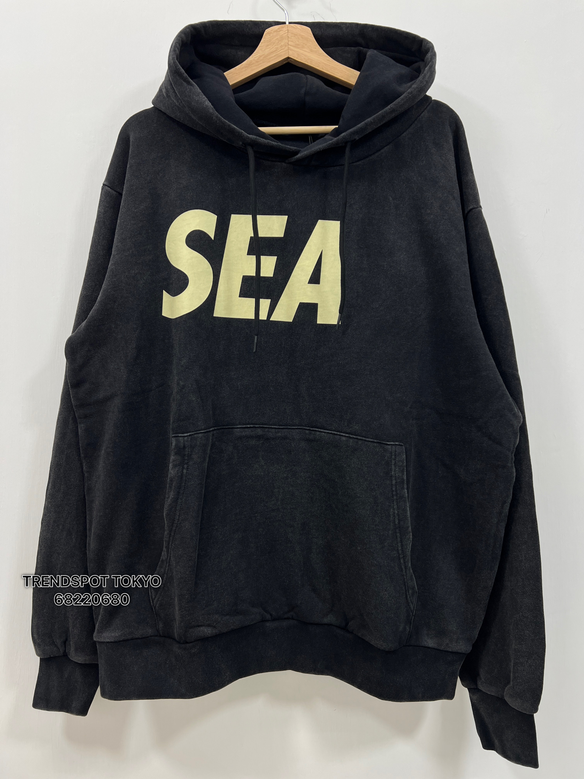 LIMITED ITEMS / WIND AND SEA SULFER HOODIE / BLACK / XL