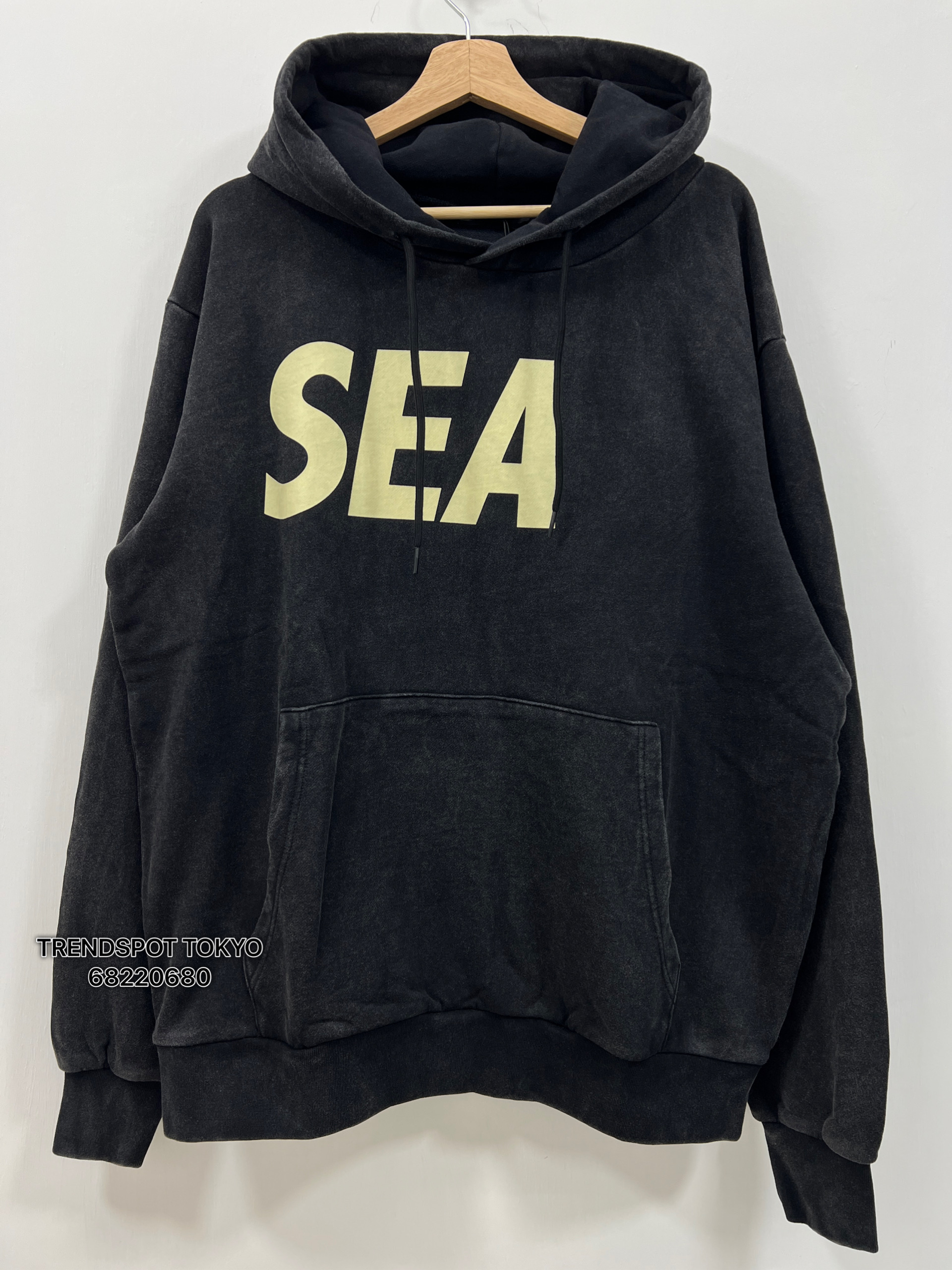 WIND AND SEA SEA SULFER HOODIE / BLACK S - modernledgers.com