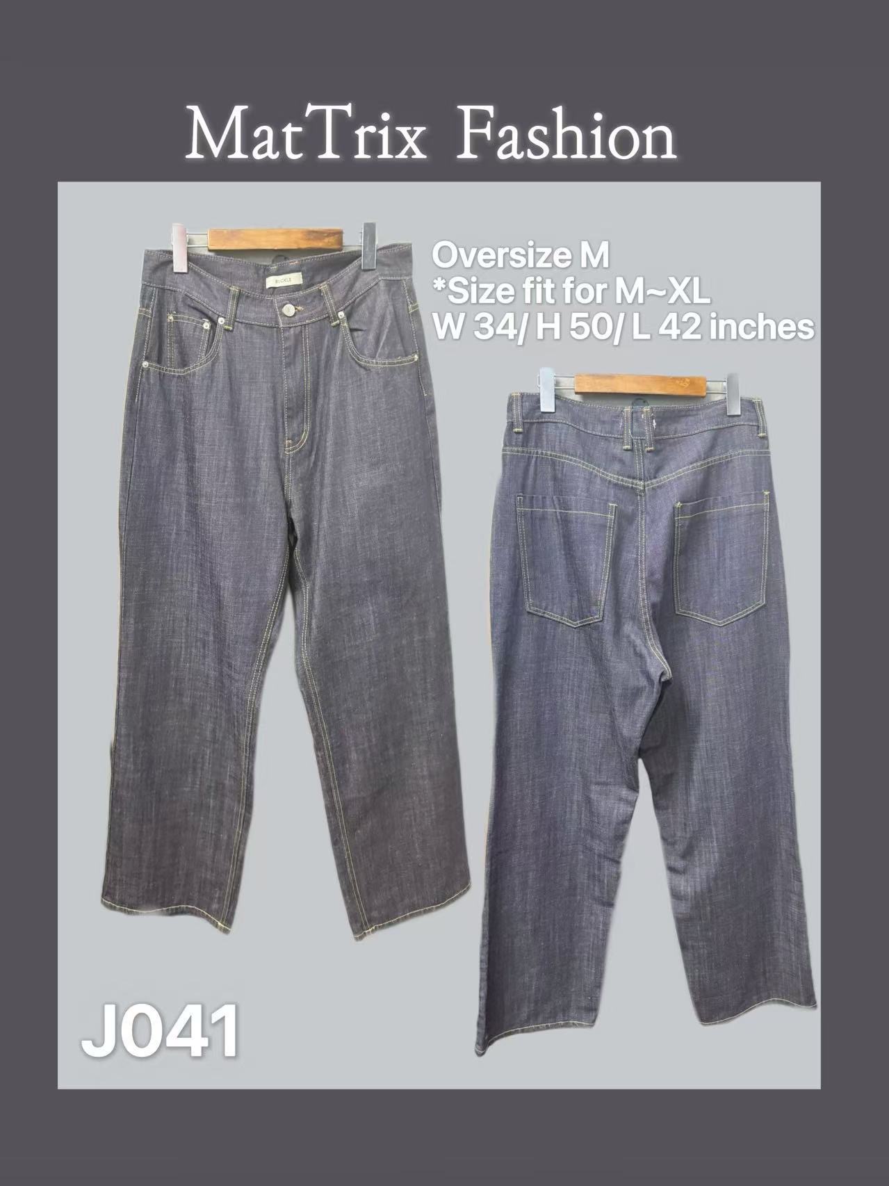 J041 BK 低腰bf style 牛仔褲 原價$388