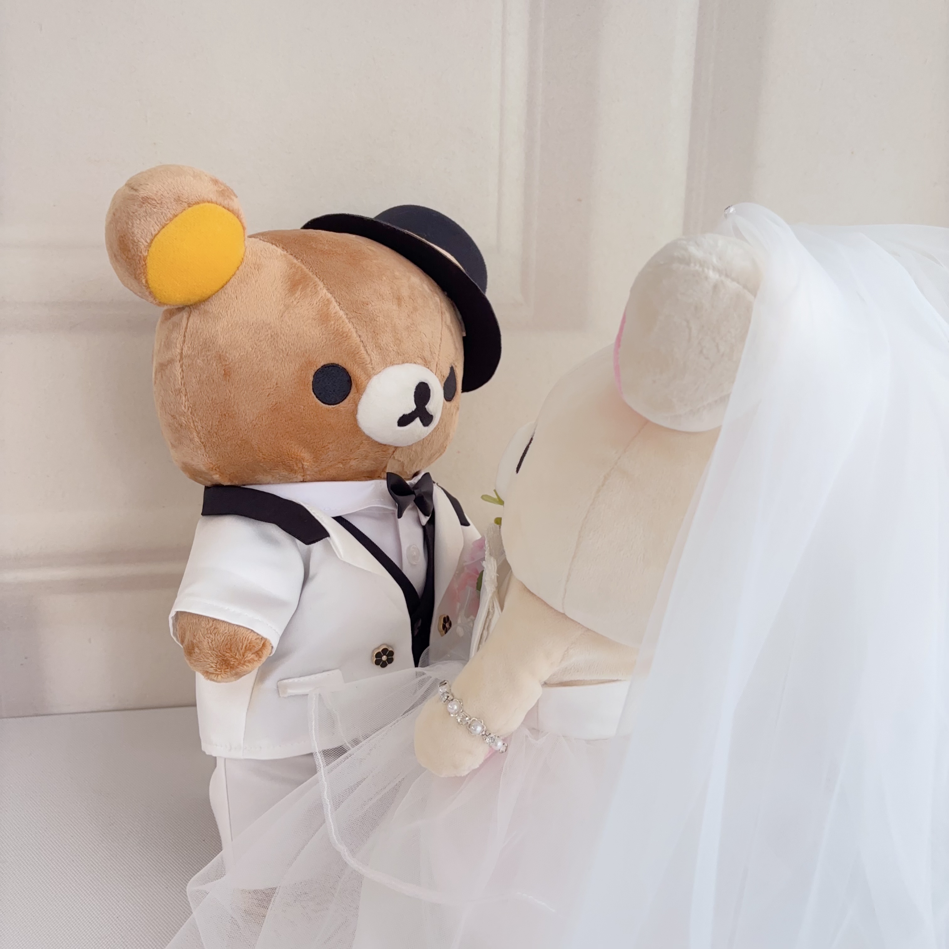 (非現貨)鬆弛熊結婚公仔