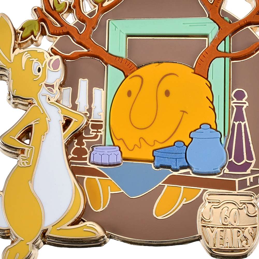 🎀【預訂】Winnie the Pooh 60th Anniversary Rabbit Pin 