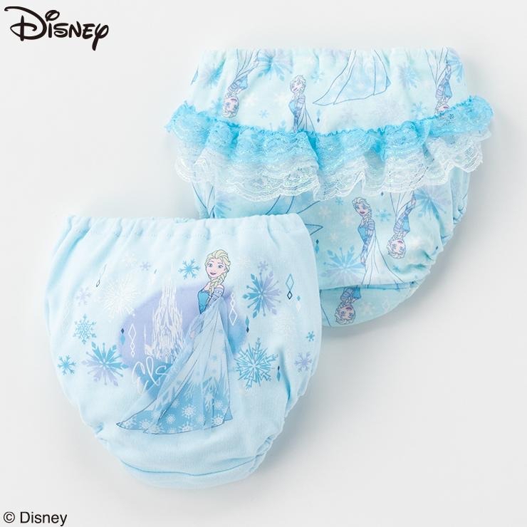 🇯🇵限量預訂 日本直送🇯🇵Elsa人物滿印蕾絲女童內褲兩件套裝