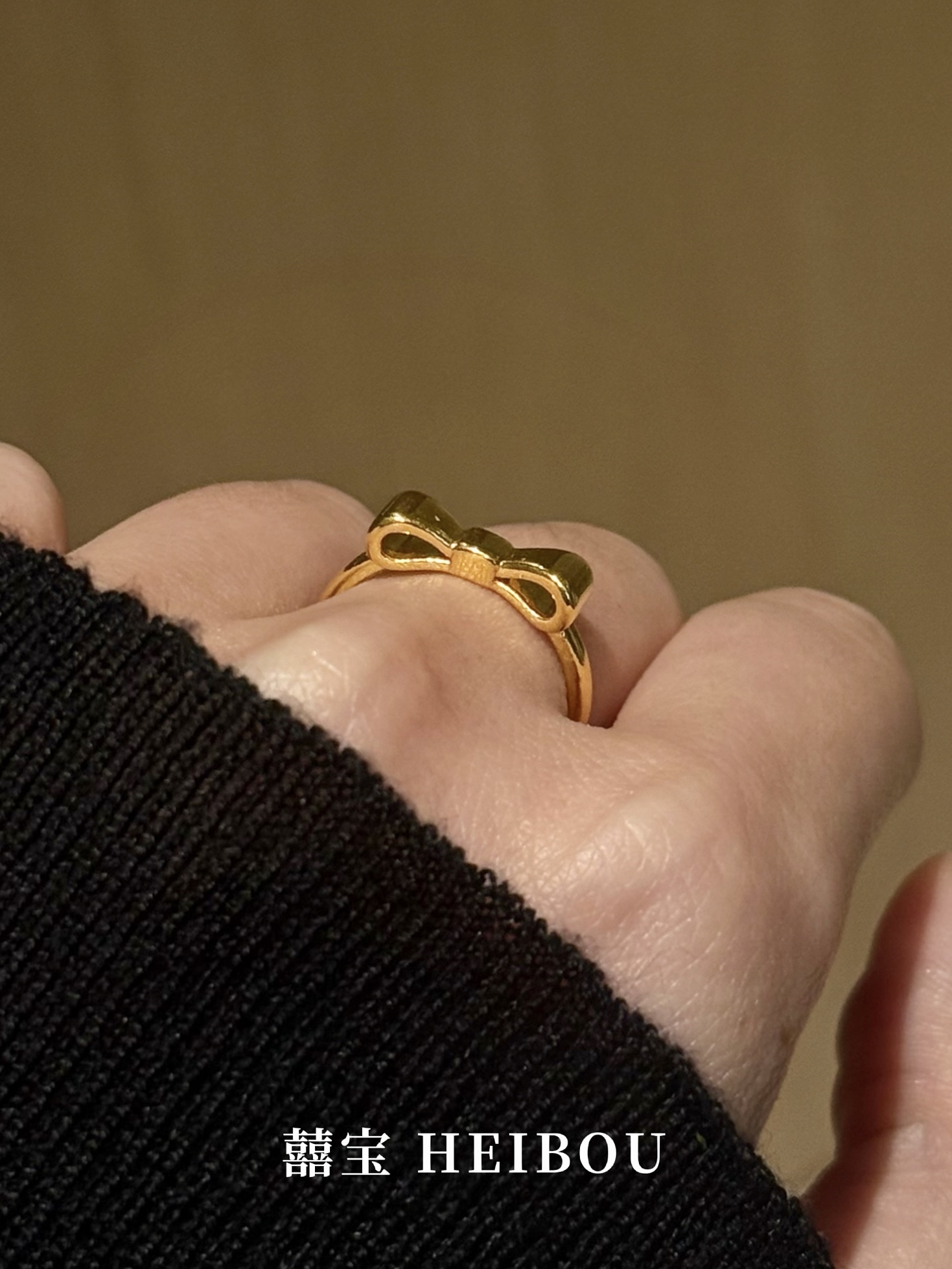 【无氢5D】蝴蝶结戒指