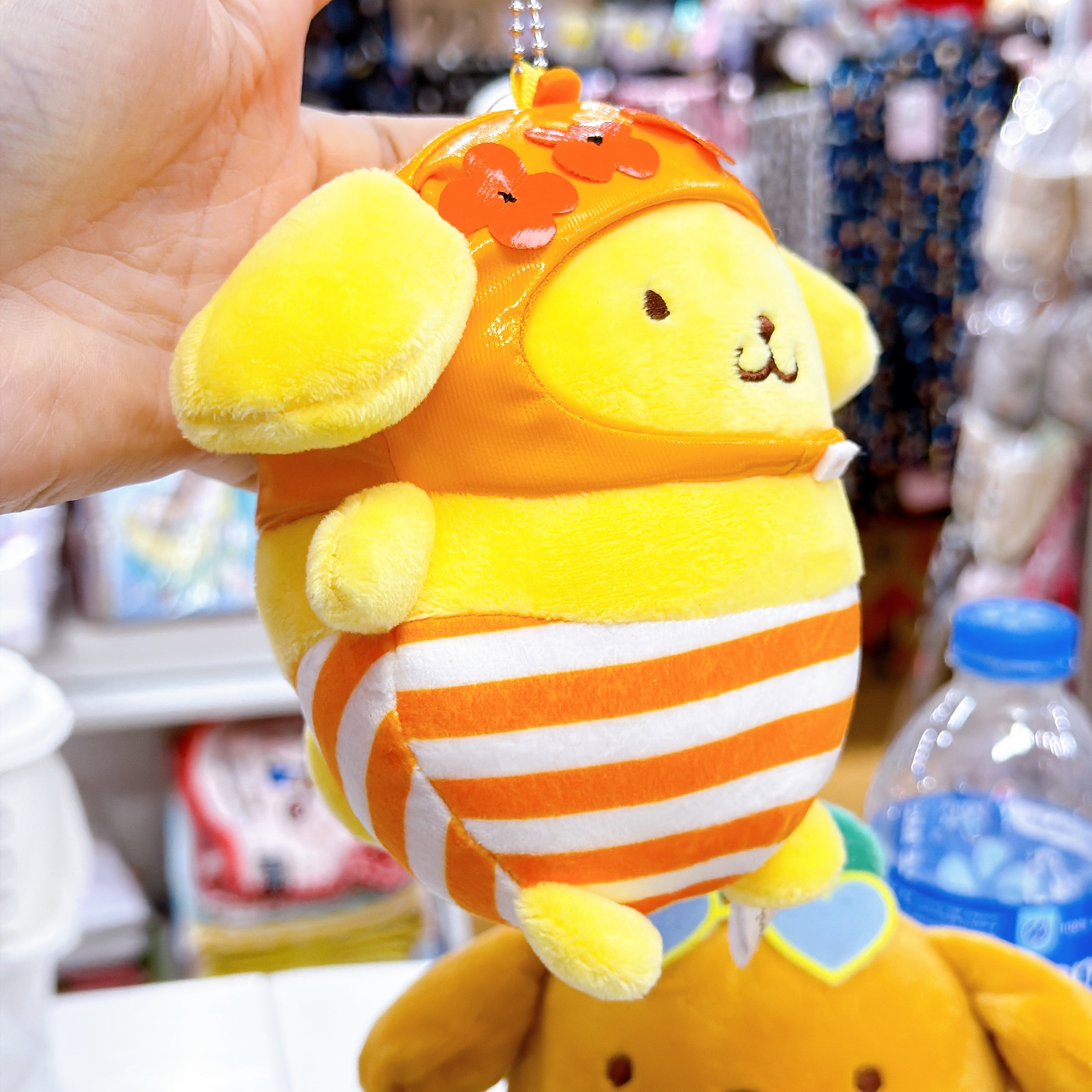 日本直送Sanrio布甸狗 新款夏天黑皮系列
