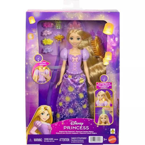 正版 Disney Princess Rapunzel 長髮公主樂佩魔法發光長髮公仔 造型梳髮玩具