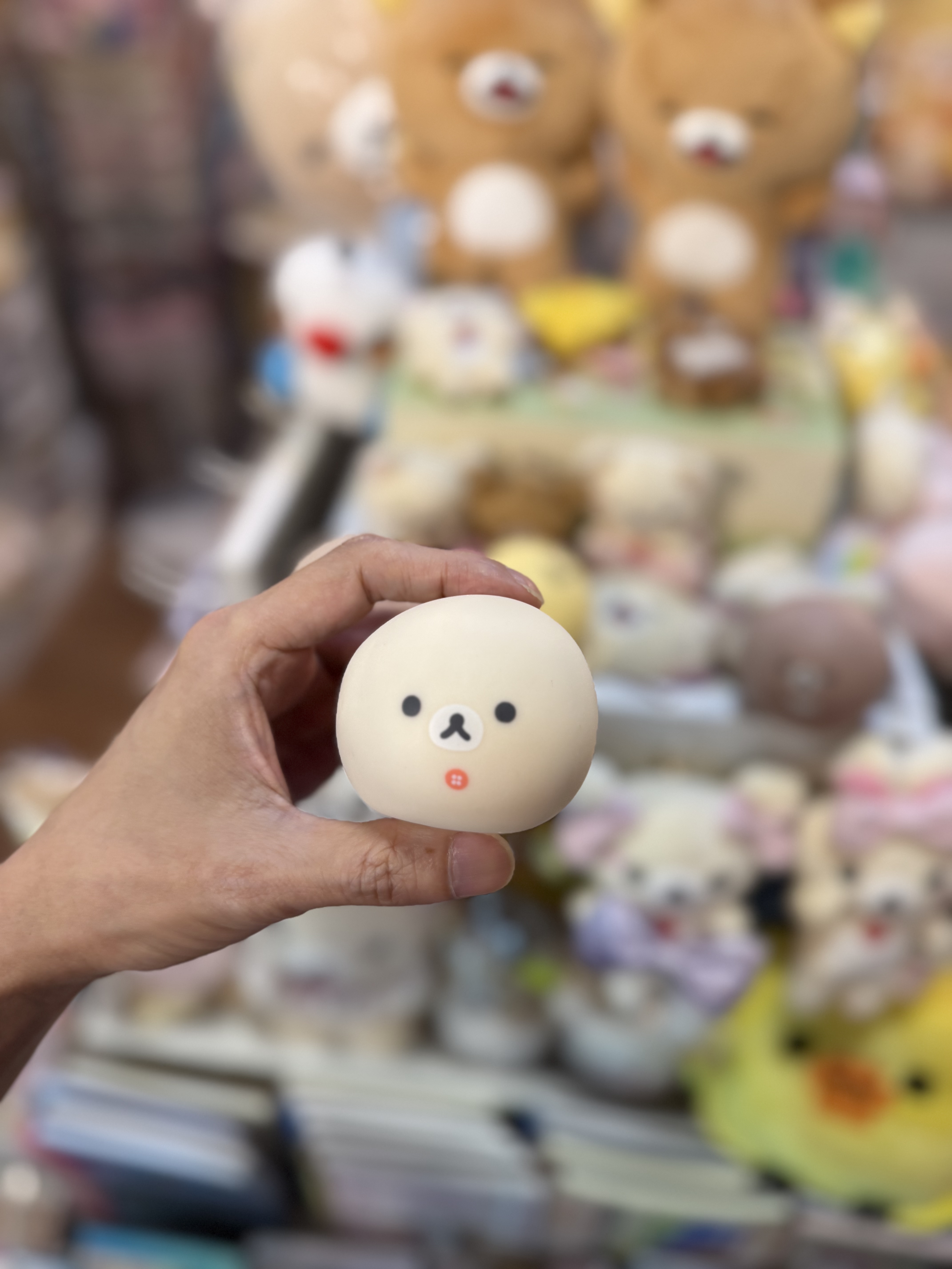 《現貨》全新日本扭蛋Rilakkuma減壓球