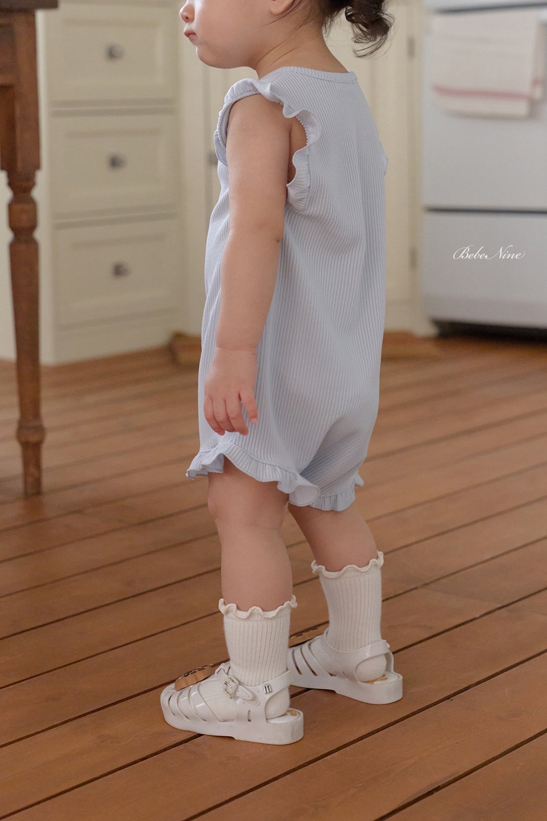 ☀️預訂 韓國直送☀️🇰🇷Bebenine三色荷葉邊無袖連身服