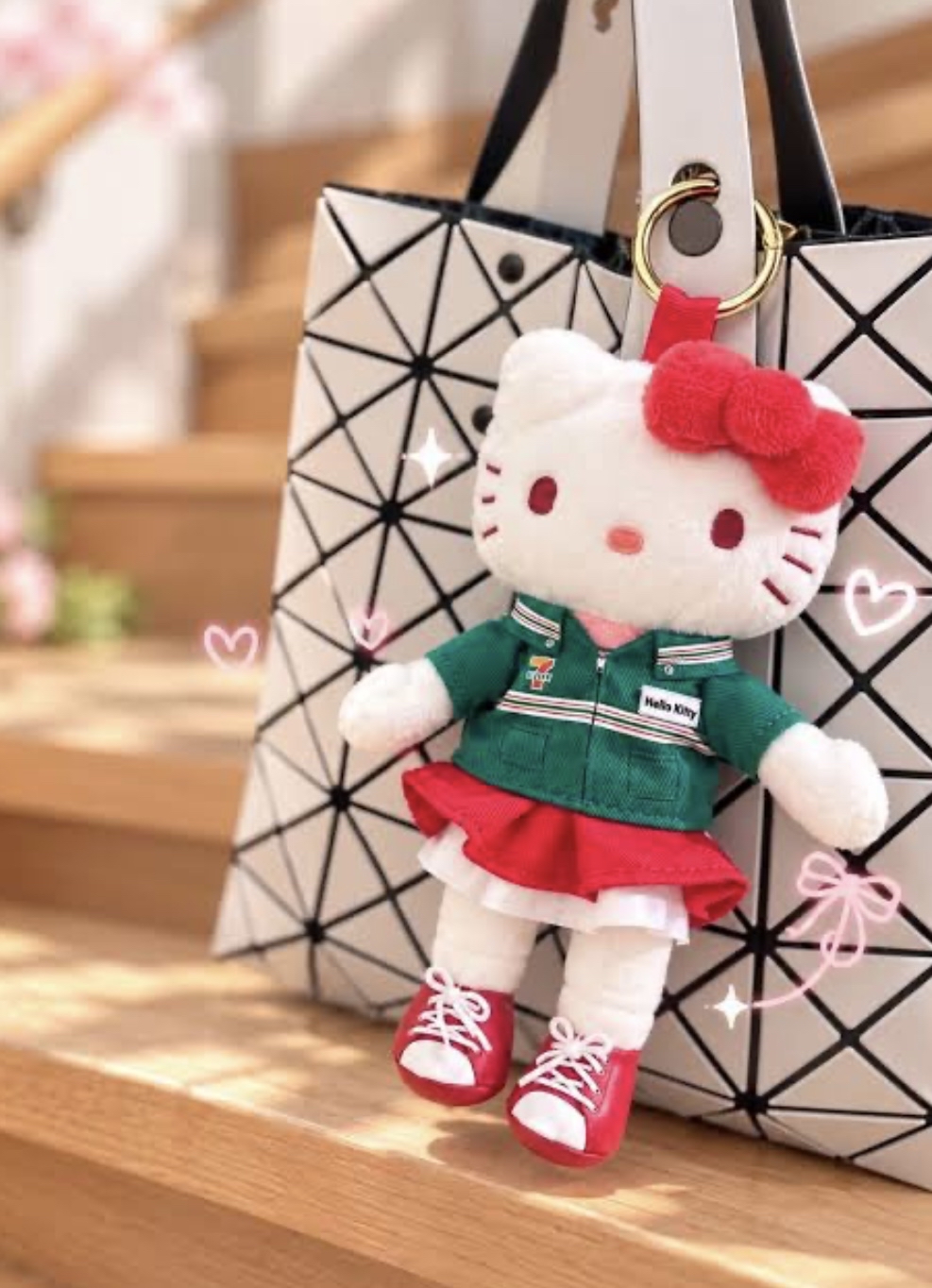 🇯🇵日本7-11限定 長腿Kitty 店員制服