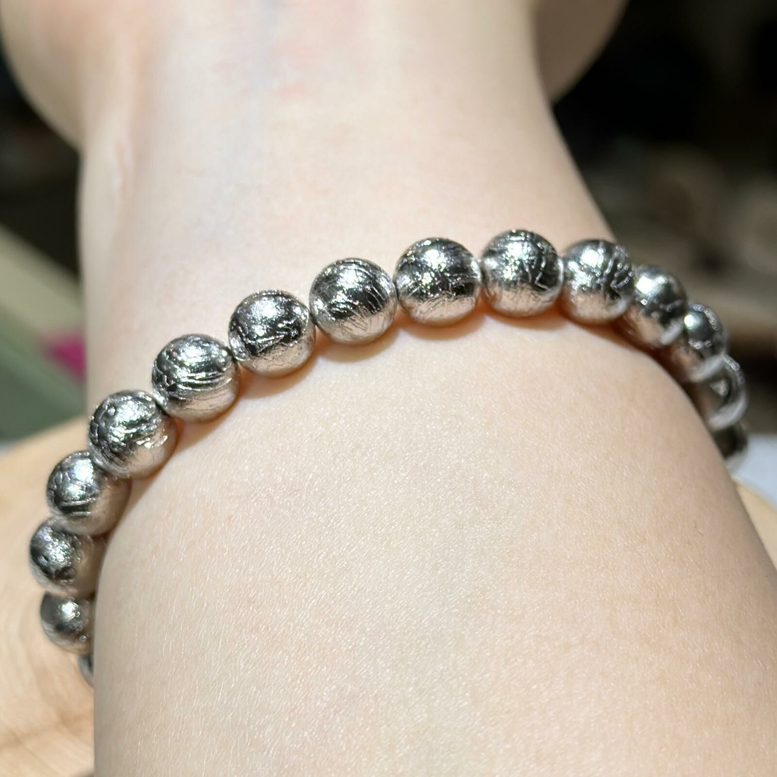 瑞典天鐵手串 (銀) 8 mm +/-