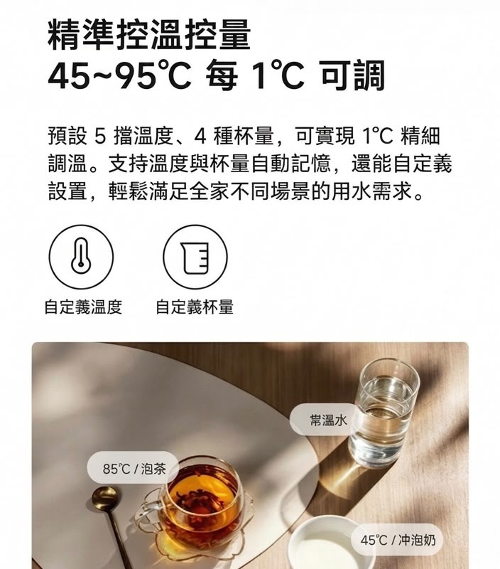 小米 米家智能茶吧機 台面式 香港三腳插頭 (預購產品)