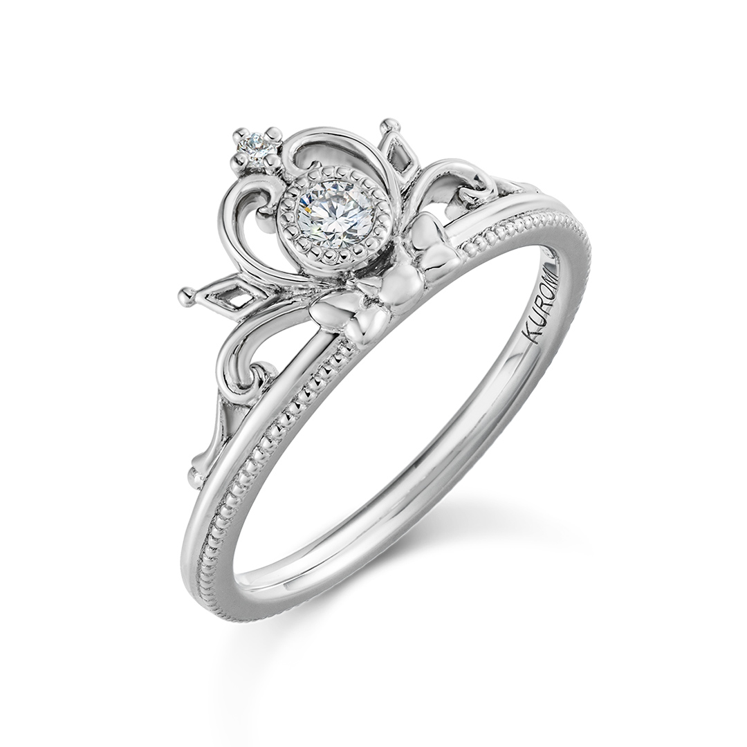 📦訂購 日本限定 u-treasure Sanrio Kuromi 可羅米 皇冠 鉑金製戒指