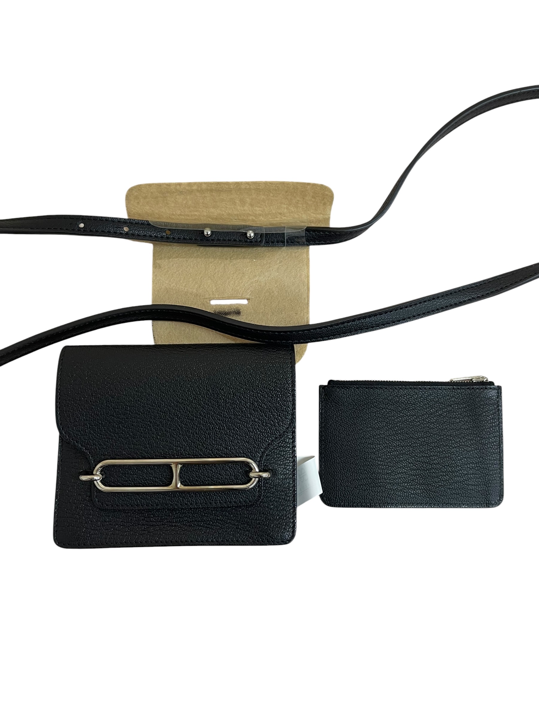 Pre-owned Hermes Roulis Slim Noir Stamp B / Product Code: 062607
