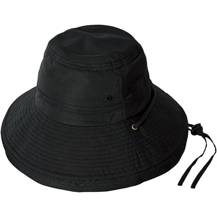現貨🌸日本直送 |日本 360° 通風 |抗UV |吸水速乾 | 撥水加工防曬帽/太陽帽/漁夫帽 （黑色）
