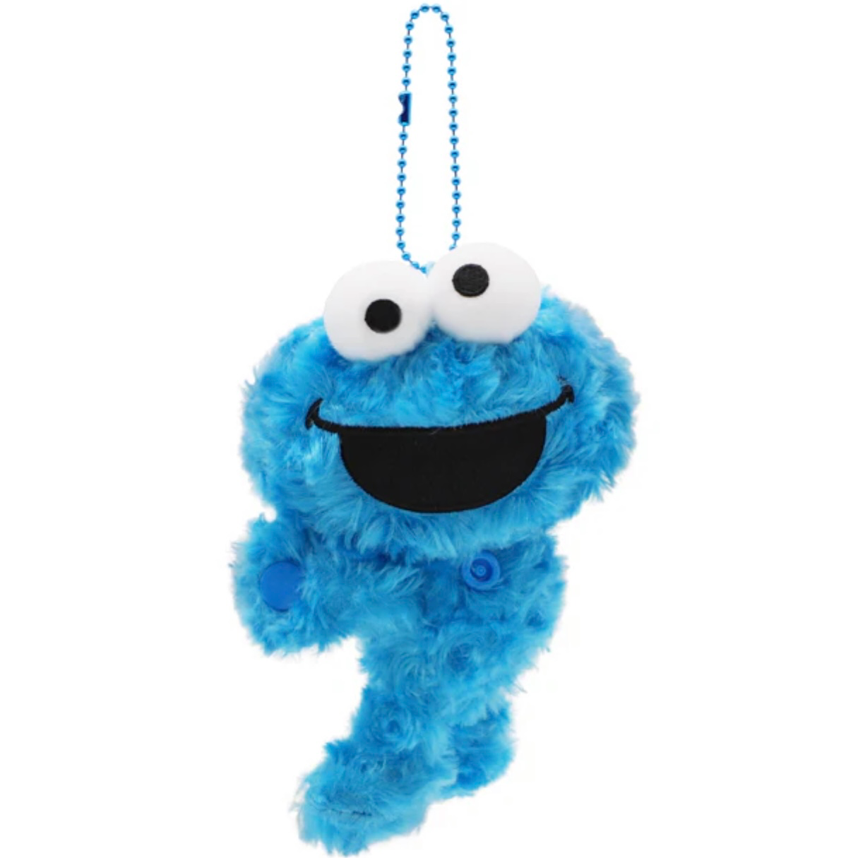 Cookie Monster Stuffed Toy Key Chain