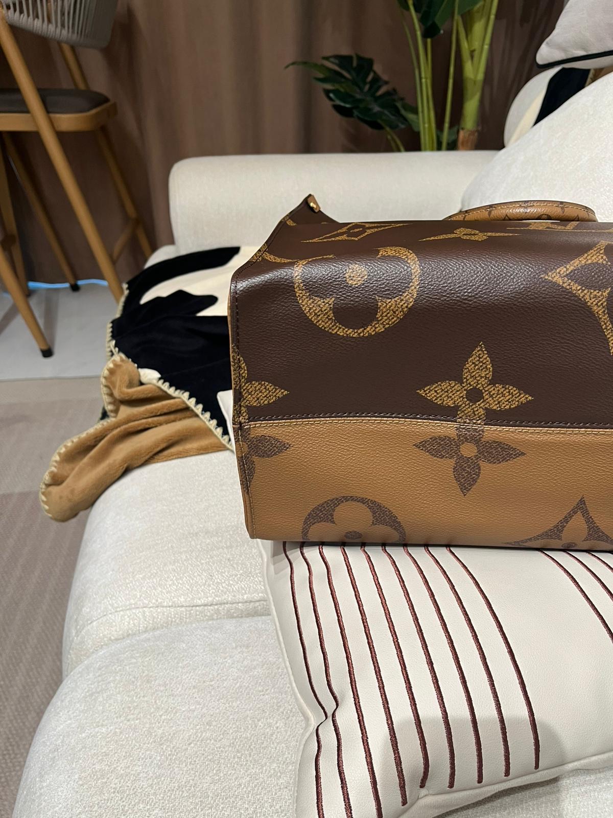 Lv on the go gm 100%Authentic,95%new ✅dust bag✅收據副本