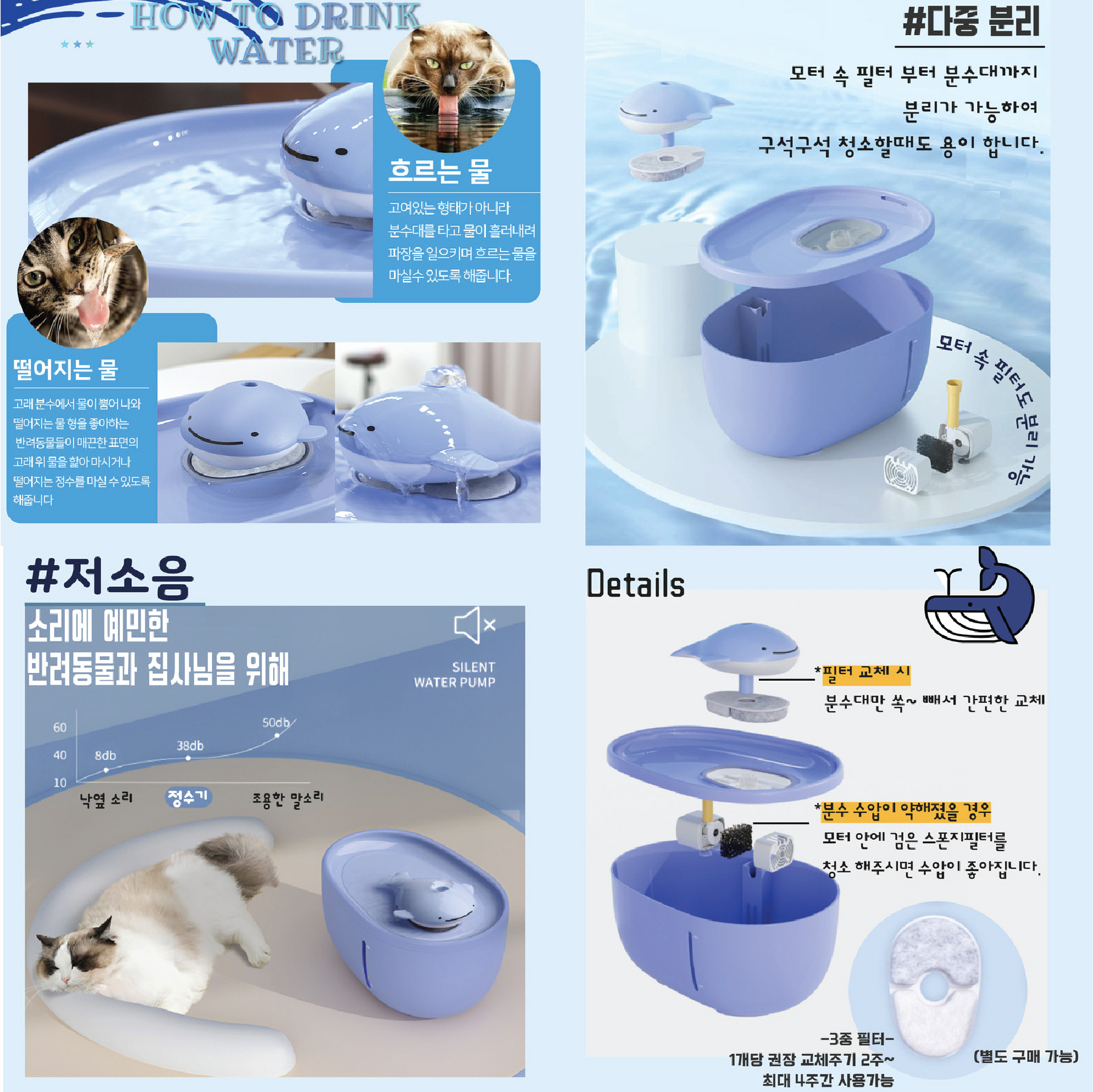 寵物自動循環飲水機