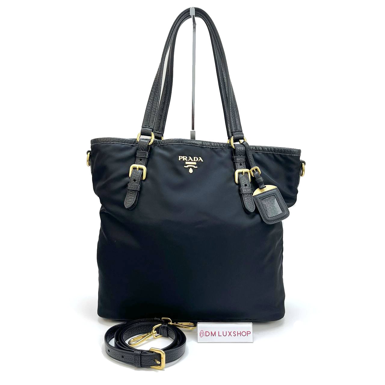 Prada Two Way Nylon Tote
