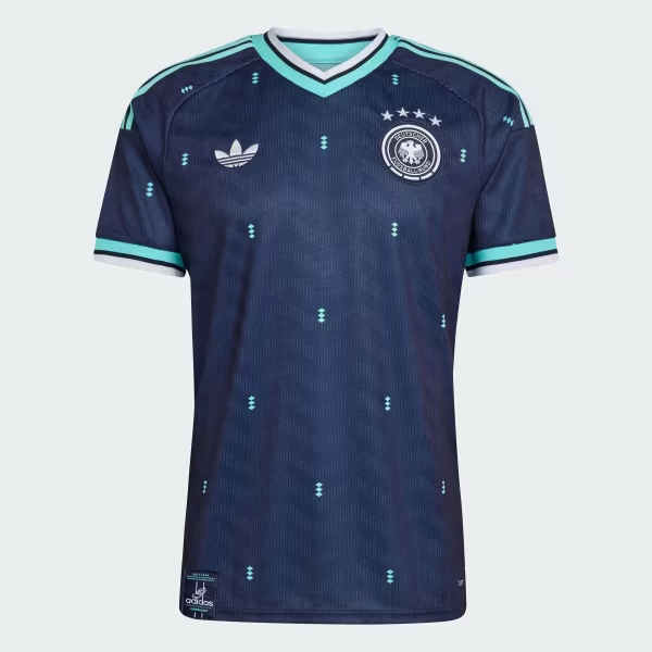 🌊海洋氣息  Adidas Germany 德國 2025-26 作客球迷版球衣 (可加印字章) JN2074