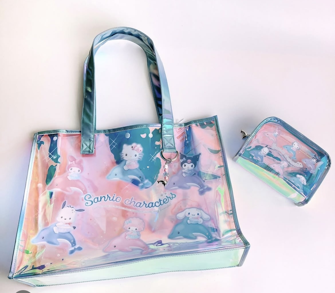 日本預訂📍日本Sanrio可愛閃亮海豚系列 - 公仔/吊飾/髮夾/Tote Bag/盲盒