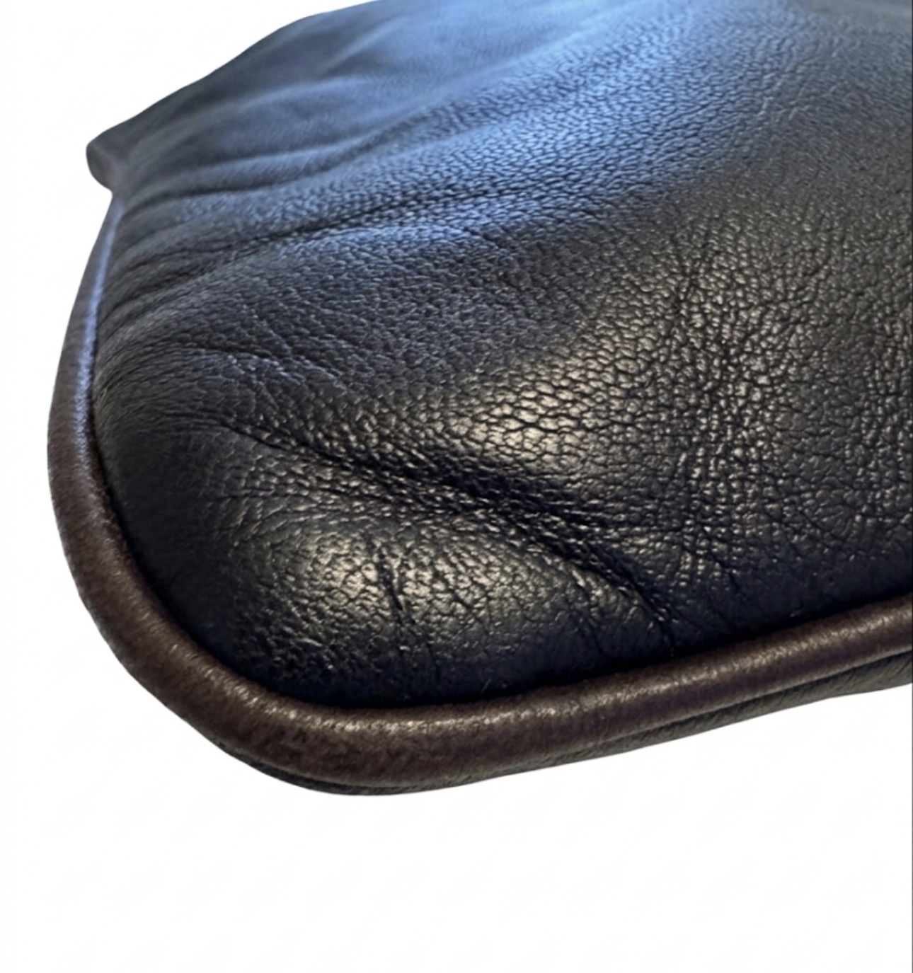 Loewe Black Leather Tote Bag